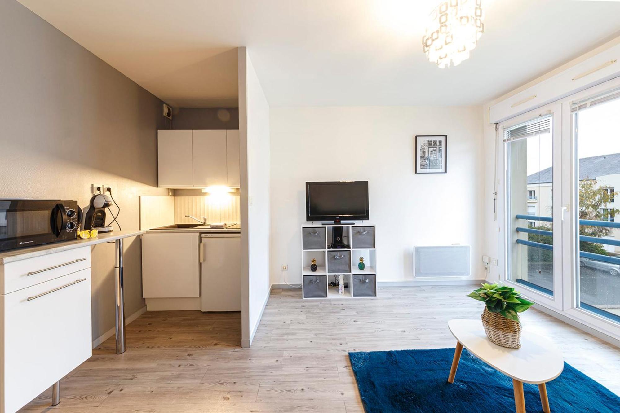 Le Bocage Wifi Parking Tramway Apartment Angers Bagian luar foto